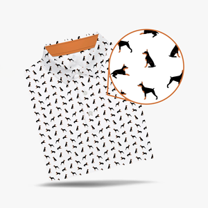 Proveedor de Camisetas Polo Deportivas a Rayas con Logotipo Personalizado Bordado e Impresión Completa, 90% Poliéster, 10% Elastano, Colores Deportivos para Golf - Product Image 2