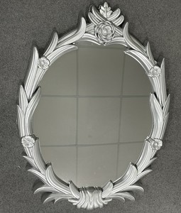 Venta al por mayor de estilo europeo moderno de encaje antiguo decorativo para baño y sala de estar <span class=keywords><strong>espejos</strong></span> de entrada montados en la pared - Product Image 4