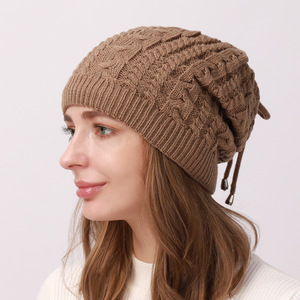 <span class=keywords><strong>2025</strong></span> Mùa Đông Ấm Áp Sang Trọng Dệt Kim Áo Thun <span class=keywords><strong>Hat</strong></span> Khăn 2 Trong 1 Acrylic Windproof Dệt Kim <span class=keywords><strong>Hat</strong></span> Cho Nam Giới Và Phụ Nữ Của Beanie Mũ - Product Image 4