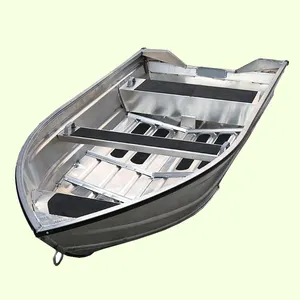 Kinocean 12Ft Professionele Zoutwater Roeiboot Vissen Kleurrijke Volledig Gelaste Aluminium Boot