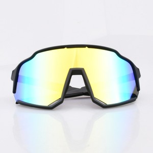 Lunettes de soleil polarisées pour le cyclisme, monture intégrale en TR90, verres miroir, protection UV 100%, lunettes de sport multifonctionnelles - Product Image 1
