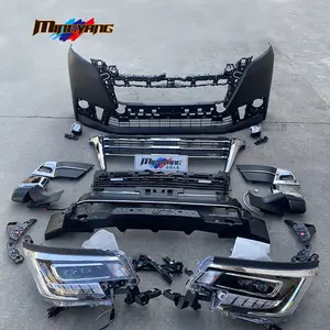 Pp nhựa cơ thể Kit Xe bumpers đối với Toyota Hiace đi lại Deluxe 2018 để 2020 Premio để uy nghi BodyKit