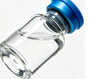 Frascos de vidrio borosilicato transparente con tapa de aluminio azul brillante, botellas pequeñas con cuello sellado para almacenamiento de muestras domésticas - Product Image 2