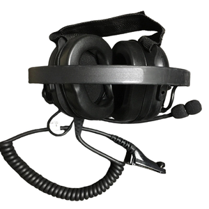 Casque de communication avec protection auditive 24 dB PMLN5275, microphone antibruit pour chantier, usine, environnement à fort bruit - Product Image 1