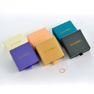 Custom Logo Cardboard Drawer Style Jewelry <b>Gift</b> <b>Box</b> with Storage Case for Necklace <b>Earring</b> Bracelet Ring OEM ODM Wholesale - Product Image 2