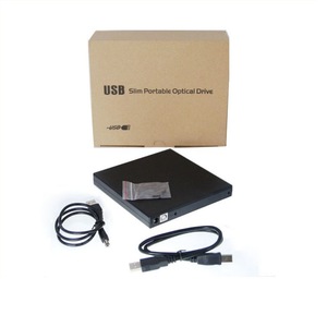 Unidad de DVD RW externa portátil USB 2.0 para computadora portátil tipo bandeja con función de corrección de errores - Product Image 4