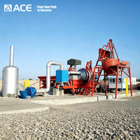 Centrale à bitume compacte et portable ACE Group CAP80 80t/h avec pompe à moteur haute efficacité pour l'entretien routier en Indonésie