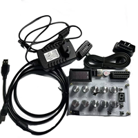 Simulateur OBD Version Anglaise, Outil de Développement OBD II ELM327 CAN pour Test d'ECU Automobile