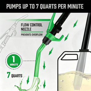 <span class=keywords><strong>Pompe</strong></span> de transfert de carburant portable 2,2 GPM, alimentée par batterie, <span class=keywords><strong>pompe</strong></span> à siphon pour essence, diesel et eau - Product Image 1
