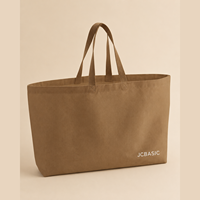 Sacs fourre-tout personnalisés pour cadeaux d'entreprise, extra grands, en polycoton 12 oz, avec logo, vente en gros pour cadeaux clients et événements