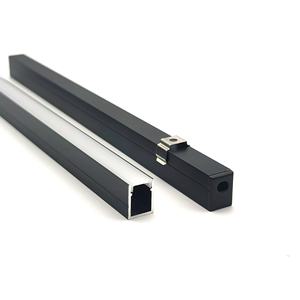 YG-F034 10*13MM PMMA <span class=keywords><strong>Blanc</strong></span> Laiteux Couvercle Profilés Linéaires en <span class=keywords><strong>Aluminium</strong></span> à Montage en Surface Profilés Acryliques Canal pour Éclairage - Product Image 2