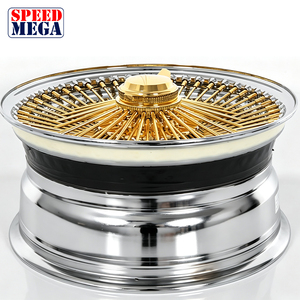 ล้อแม็กซ์ลวดทองคำยอดนิยม Kelun ขนาด 20/22 นิ้ว ล้อเหล็กชุบโครเมียมทั้งวง - Product Image 3