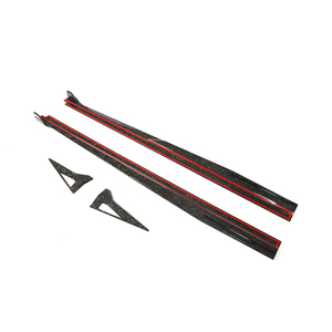 Faldones laterales de carbono forjado LP640, Winglet para Lambo Huracan, LP640-4, rendimiento, coupé, 2 puertas, 2017-2019 - Product Image 1