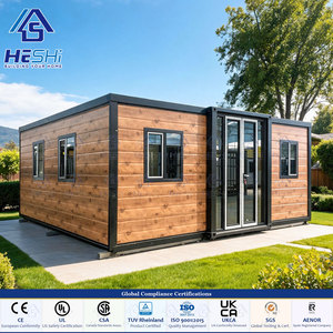 บ้านคอนเทนเนอร์แบบขยายได้ขนาด 20 ฟุต ชุบสังกะสีแบบจุ่มร้อนมาตรฐาน ISO 1461 บ้านสำเร็จรูปเหล็กเคลื่อนย้ายได้ 4 ห้องนอน หรูหรา - Product Image 1