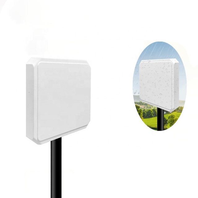 909-928MHz 9dBi High Gain Outdoor MIMO Panel Antenna Flat Patch Antenna with N Male Connector and Pole Mount