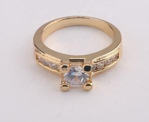 Turkish Design 18K Gold <b>Ring</b> Luxury Yellow Gold Plated <b>Statement</b> <b>Ring</b> Trending Exotic Fashion Jewelry NonTarnish Copper Alloy - Product Image 4