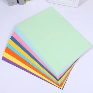 1/6 Kantong Film Laminasi A4 Di Huizhou Kertas Foto Aman 80G Warna Menyalin Kartu Buatan Tangan Anak-anak Kertas Khusus Origami Diy