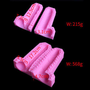 Moule <span class=keywords><strong>en</strong></span> silicone personnalisé <span class=keywords><strong>en</strong></span> forme de pénis pour gâteaux, bonbons, savons, bougies, et bac à glaçons <span class=keywords><strong>en</strong></span> forme de pénis - Product Image 5