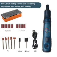 Mini meuleuse électrique rechargeable 3.6V 10000-15000r/min stylo de gravure sans fil Micro outil rotatif pour batterie de sculpture de jade