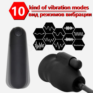 Scatola personalizzata gratuita per adulti giocattolo del sesso per uomini Glans Trainer maschio masturbatore del pene vibratore - Product Image 3
