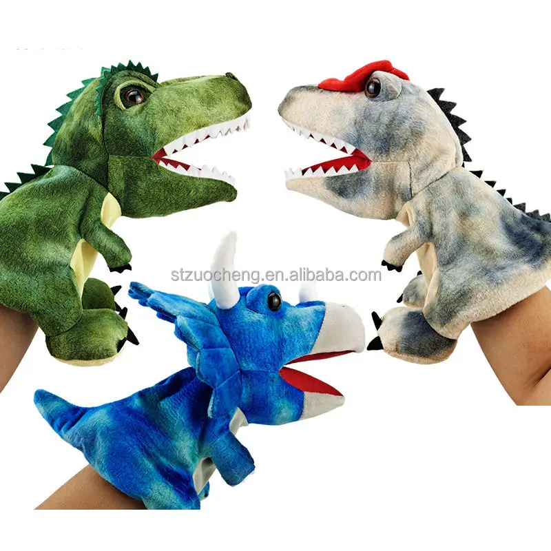 Оптовая продажа, персонализированные Мультяшные игрушки Тираннозавр Рекс, набивные животные, динозавры, Ручные куклы