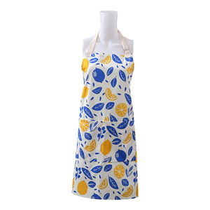 उच्च गुणवत्ता वाली कस्टम मुद्रित महिला एप्रोन लोगो खाना पकाने का पैटर्न ओवन माइट्स रसोई कपास चाय तौलिया व्यक्तिगत सेट - Product Image 2