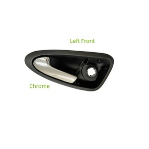 1 manija de puerta <span class=keywords><strong>interior</strong></span> delantera izquierda y derecha cromada plateada para 2008 2009 <span class=keywords><strong>2010</strong></span> 2011 -- 2017 <span class=keywords><strong>Seat</strong></span> <span class=keywords><strong>Ibiza</strong></span> OE No. 6J0837113K 6J0837114K - Product Image 5
