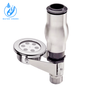 Fontaine décorative de jardin <span class=keywords><strong>en</strong></span> <span class=keywords><strong>pierre</strong></span> moderne <span class=keywords><strong>en</strong></span> acier inoxydable et plastique argenté avec buse à eau Euro Ice de Guangdong Water Crown Outdoor Hotel - Product Image 2