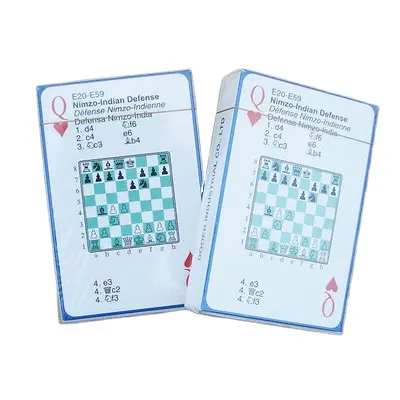 Professional Funny Playing Cards Chess Poker Cards Darts Intellectual Game DIY Paper Cards Poker for Party and Game