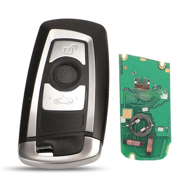 Smart Keyless Go Remote Key 3 BTN 315MHZ 868MHZ ID46 Chip for BMW CAS3 CAS3+ 1 3 5 Series X5 X6 2006-2011 Comfort Access System