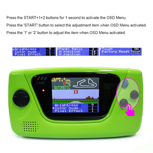 Hispeedido Kit LCD de 3.5'' Pre-laminado 640x480 de Alta Definición con Retroiluminación IPS de Alta Luminosidad y Carcasa Pre-cortada para SEGA <span class=keywords><strong>GG</strong></span> - Product Image 4