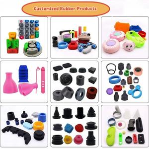 Piezas de goma OEM NBR FKM PU CR SIL VMQ Producto de goma resistente al aceite - Product Image 4