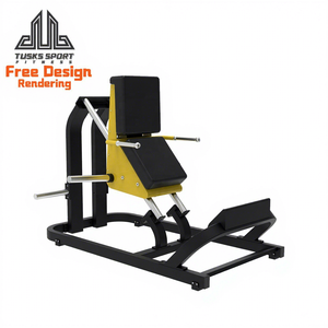 Máquina de Ejercicios para Pantorrillas de Alta Calidad para Gimnasio Comercial, Equipo de Fitness con Carga de Placas, Máquina de Sentadillas Hack para Desarrollo Muscular - Product Image 1