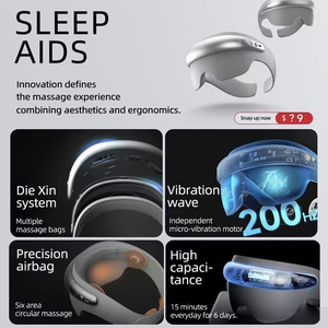 2025 nuevo dispositivo de cuidado de los ojos para aliviar la fatiga masajeador de ojos inteligente modelos recargables calientes masajeador doméstico - Product Image 2