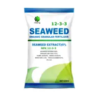Slowly Release Agriculture Black Granular Seaweed Composition Bio Organic Fertilizer