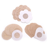 Cubrepezones Adhesivos Desechables con Diseño de Flor, Lencería Sexy