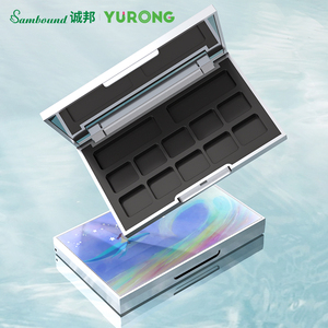 Wholesale Custom Plastic Eyeshadow <b>Box</b> 12 Colors Private Label Logo Makeup Packaging for Eye Use - Product Image 6
