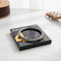 Senar Gitar Bass Elektrik Empat Senar ZIKO Baja Berlapis Nikel Pabrik, Pengganti Instrumen Tuning yang Stabil
