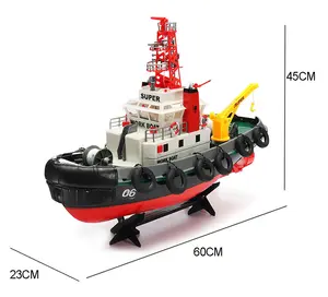 2022 Hot Henglong 3810 RC Ruderboot Brand bekämpfung Rettungs funks teuer boot mit Wasser kühlsystem RTR Special Design