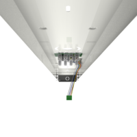 Luminaria LED de 5 Pies y 44 Vatios, 1500 mm de Longitud, para Pasillos, Escaleras, Supermercados, Regulable Automáticamente, IP20, SAA, CE, ROHS, ETL, Garantía de 5 Años