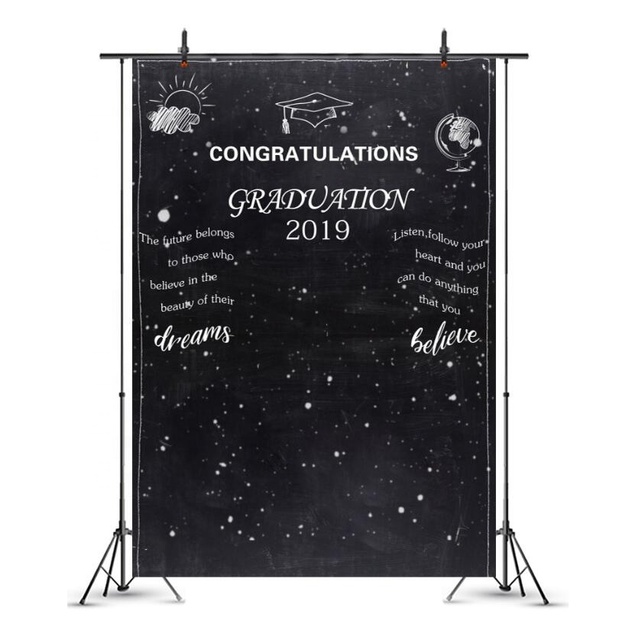 Graduation Party Supplies and Decorations Class of 2024 Photo Backdrop Happy Graduation 2024 Backdrop