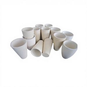 Crisol de Cerámica de Alúmina de Alto Rendimiento, Lámina de Sustrato de Cerámica de Alúmina, Material <span class=keywords><strong>Refractario</strong></span> de Cerámica de Alúmina - Product Image 3