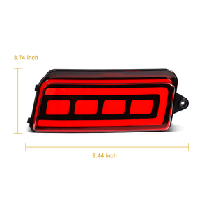 Luces LED de Señal de Giro Secuencial Traseras para <span class=keywords><strong>Honda</strong></span> CR-V <span class=keywords><strong>CRV</strong></span> 2015 <span class=keywords><strong>2016</strong></span>, 2 Piezas, Reflector de Parachoques Trasero, Luces de Niebla, Freno y Stop - Product Image 6