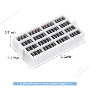 Filtro eléctrico de carbón activado compatible con el filtro Hepa desodorizante para refrigerador doméstico y de Hotel W10311524 - Product Image 4