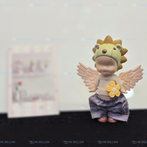 Cool Girl Outfit for Sonny Angel New Outfit Decoration and <b>Display</b> Doll Clothes Top & Pants with Wings set Wholesales - Product Image 1