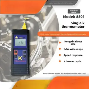 AZ8801 Handheld K-Type Termopar Termômetro Eletrônico Tester para Armazém Industrial Estufa Uso Doméstico Cor Verde - Product Image 3