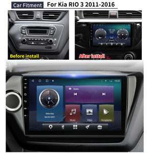 Krando 9 pollici Android 13 autoradio per <span class=keywords><strong>Kia</strong></span> <span class=keywords><strong>RIO</strong></span> <span class=keywords><strong>3</strong></span> 2011 - 2016 lettore multimediale Wireless Carplay di navigazione GPS Wifi auto strero - Product Image 2