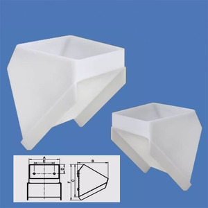 Tolva de plástico de nailon QB3621 HM2921 cubo de basura grueso resistente al desgaste cubo de elevación DS3121 cubo elevador accesorios nuevo - Product Image 1