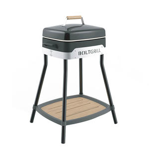 Barbecue électrique en acier inoxydable au design tendance, mini barbecue d'extérieur - Product Image 1