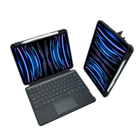 Casing Keyboard Pintar USB-C Desain Terbaru 2023 dengan Stand dan Touchpad untuk iPad Pro 11 dengan Keyboard Korea HL126